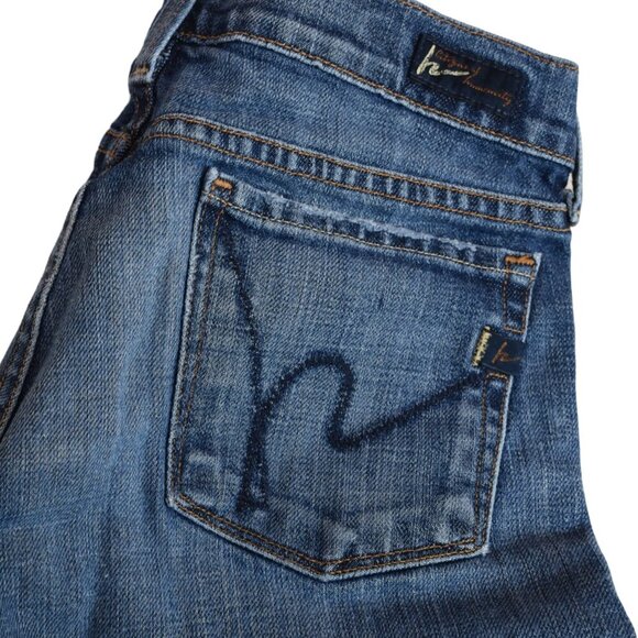 CITIZENS OF HUMANITY Sz 28 KELLY STRETCH #001 LOW WAIST BOOTCUT WOMENS JEANS USA - Picture 10 of 11